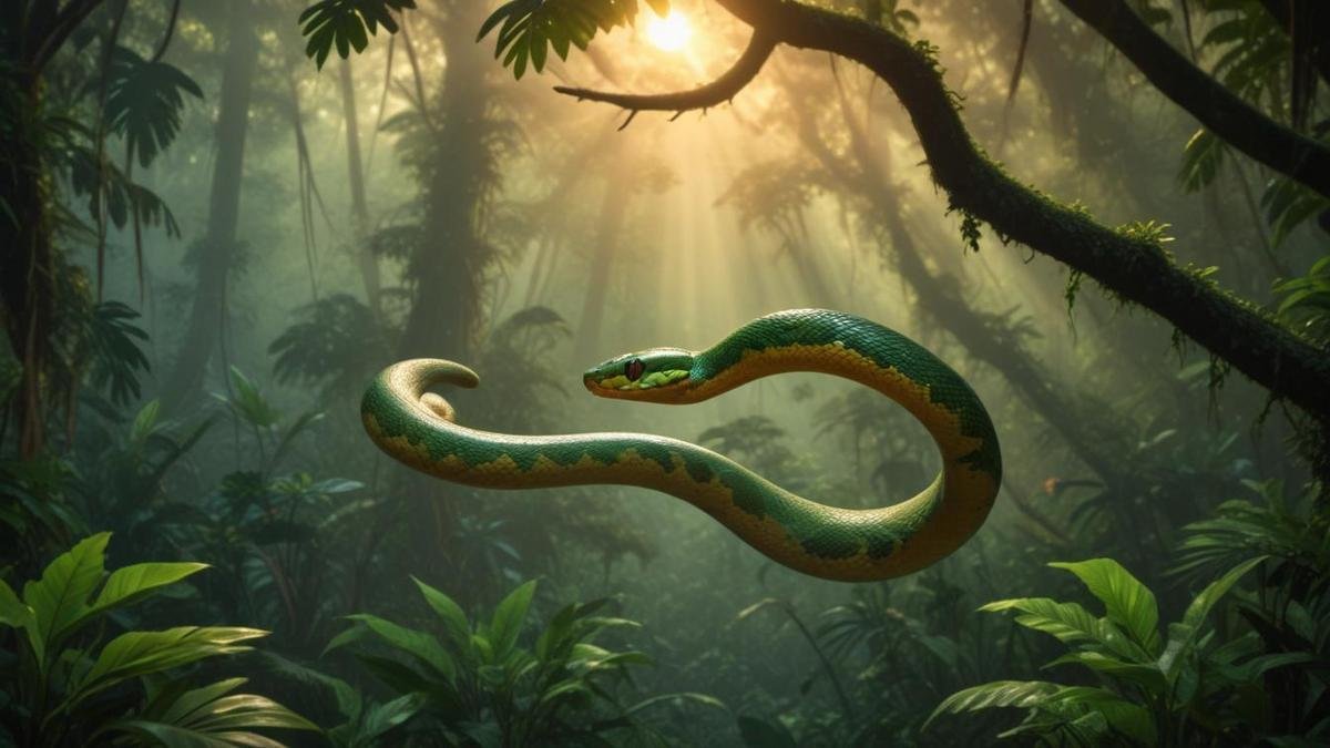 A Ciência por Trás do Planeio das Cobras Voadoras