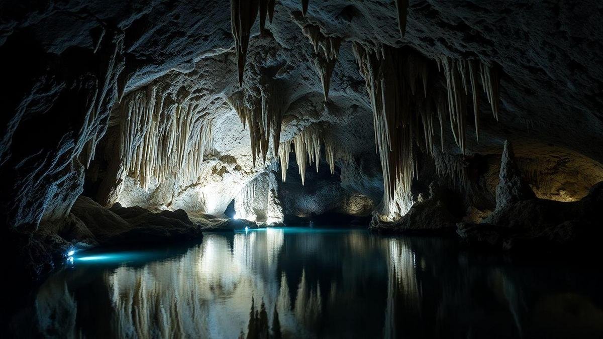 A Formação de Estalactites e Estalagmites em Cavernas A Formação de Estalactites e Estalagmites em Cavernas