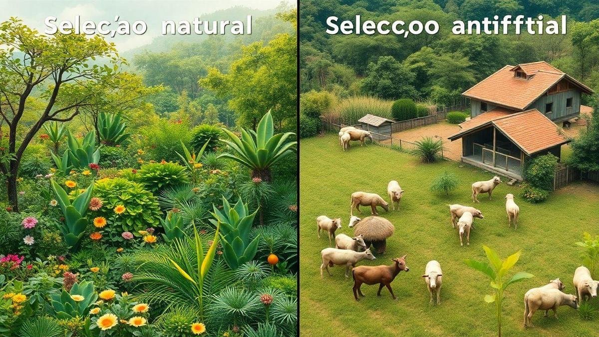 A Diferença Fundamental entre Seleção Natural e Seleção Artificial