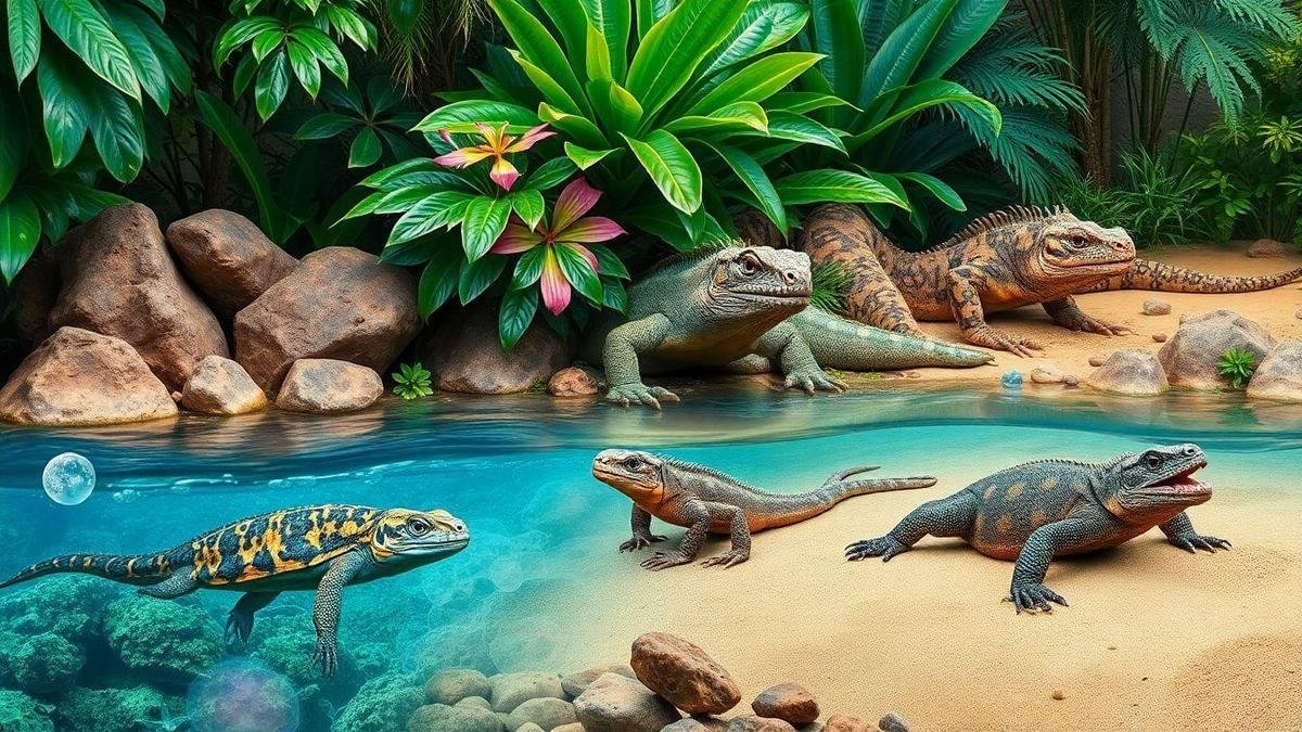 A Evolução dos Répteis e Suas Adaptações A Evolução dos Répteis e Suas Adaptações