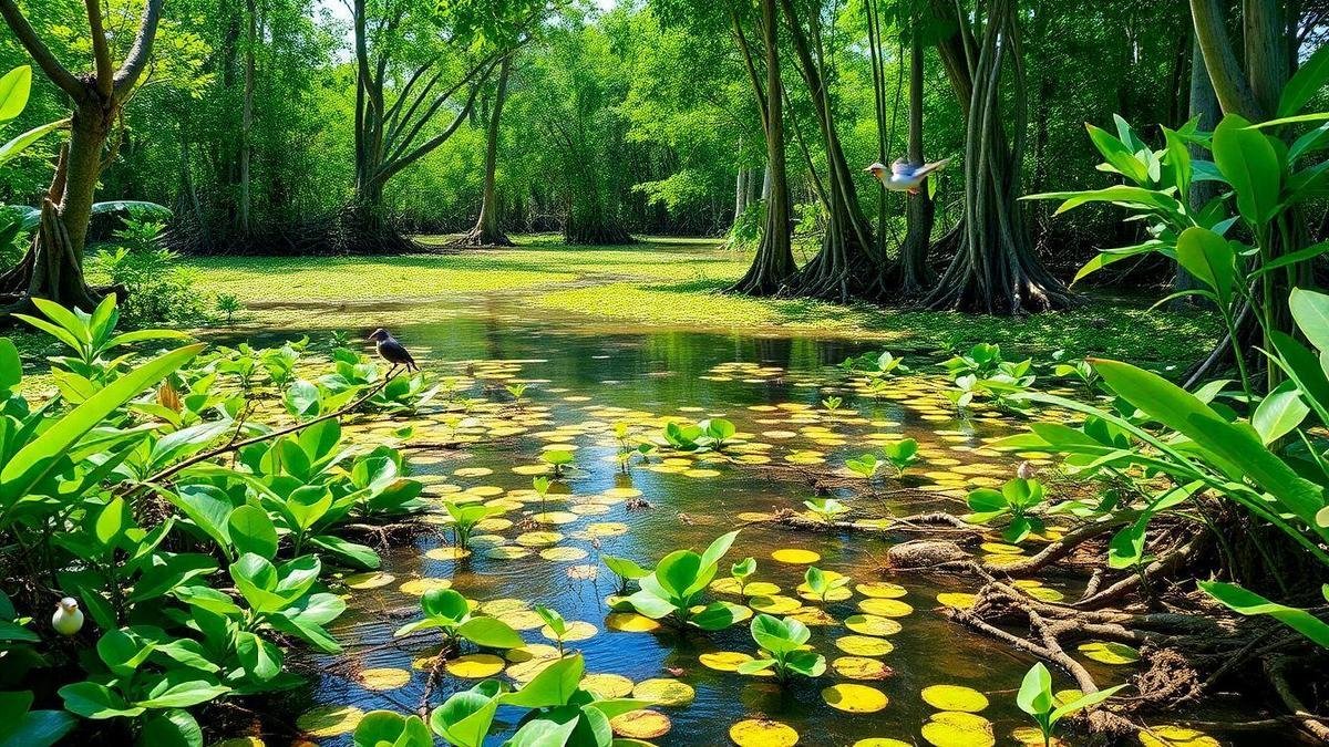 A Importância Dos Pântanos E Dos Manguezais na Biodiversidade