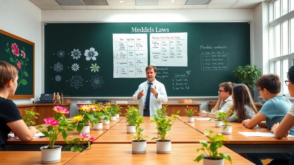 A Lei de Mendel e sua Relação com os Cruzamentos Genéticos