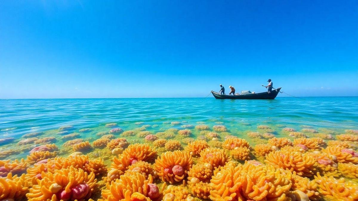 A influência das algas na economia marinha A influência das algas na economia marinha