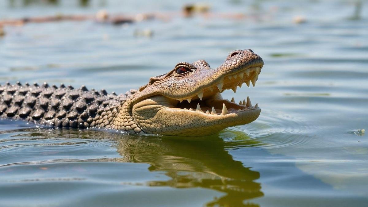Comportamento de crocodilos e suas emoções Comportamento de crocodilos e suas emoções