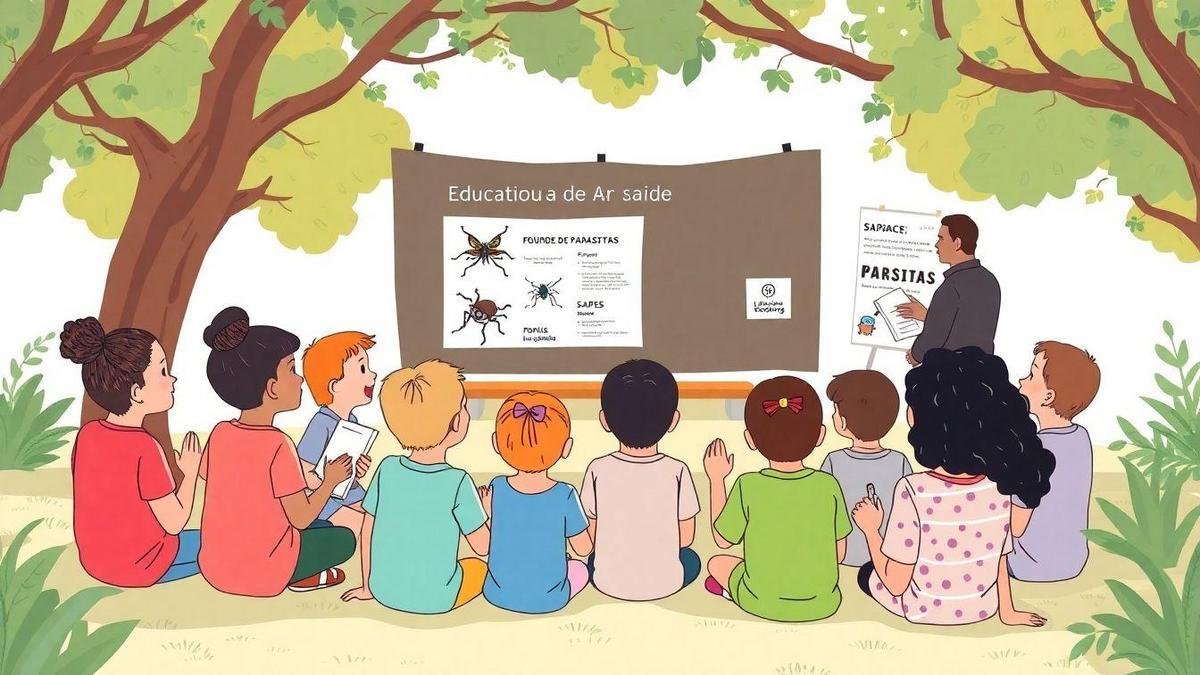 Educação em Saúde e Prevenção de Parasitas Educação em Saúde e Prevenção de Parasitas