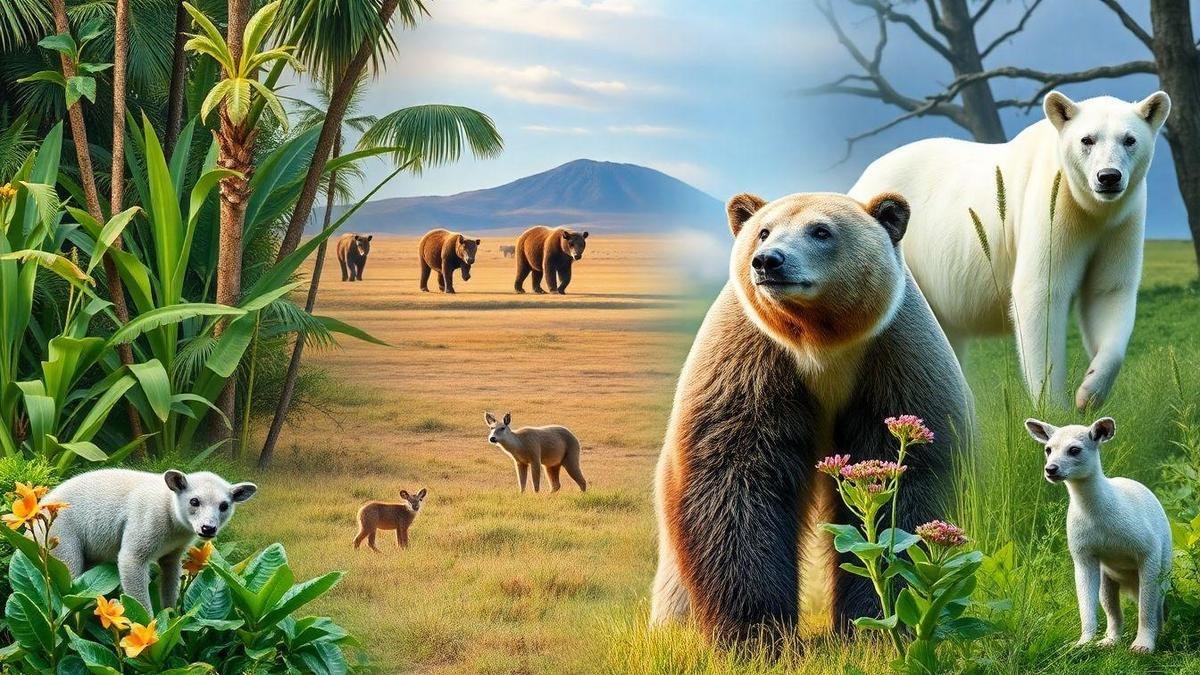 Hábitos dos Mamíferos em Diferentes Ecossistemas