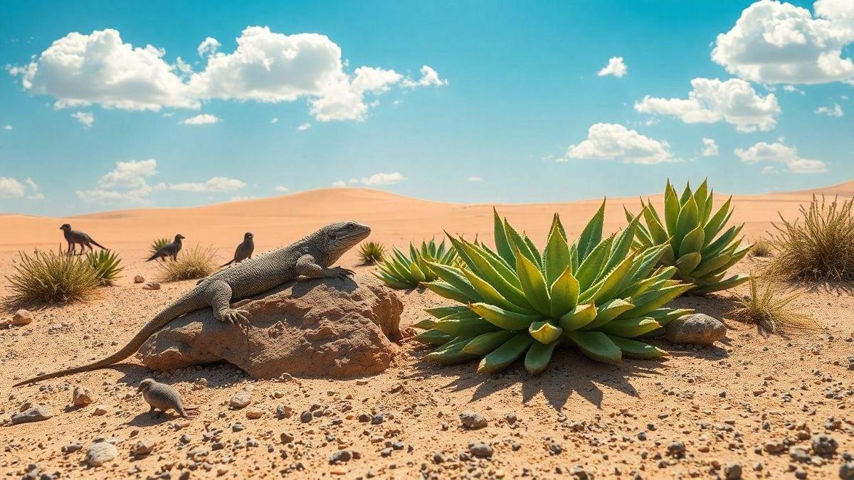 Interações entre Plantas e Animais no Deserto Interações entre Plantas e Animais no Deserto