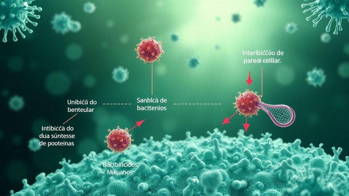 Mecanismos de Ação dos Antibióticos Mecanismos de Ação dos Antibióticos