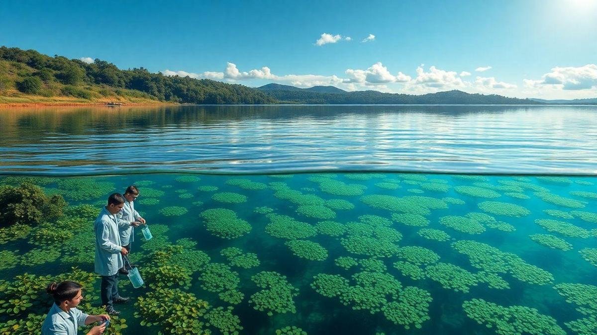 Métodos de controle das algas nocivas Métodos de controle das algas nocivas