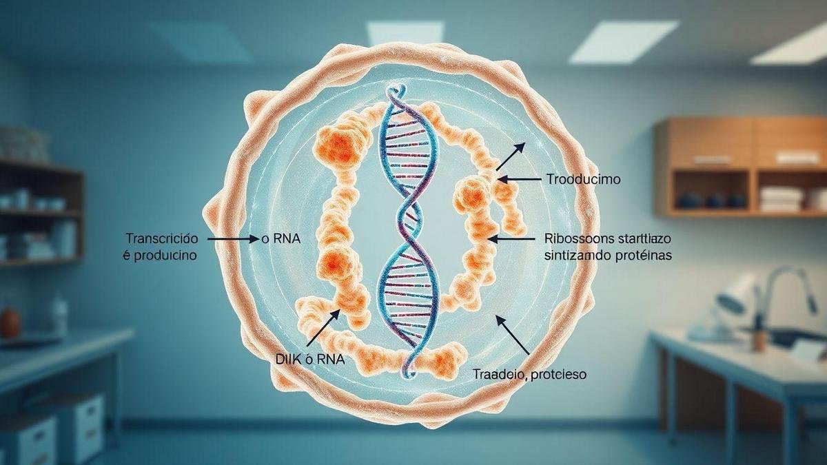 O Papel do DNA na Transcrição e Tradução