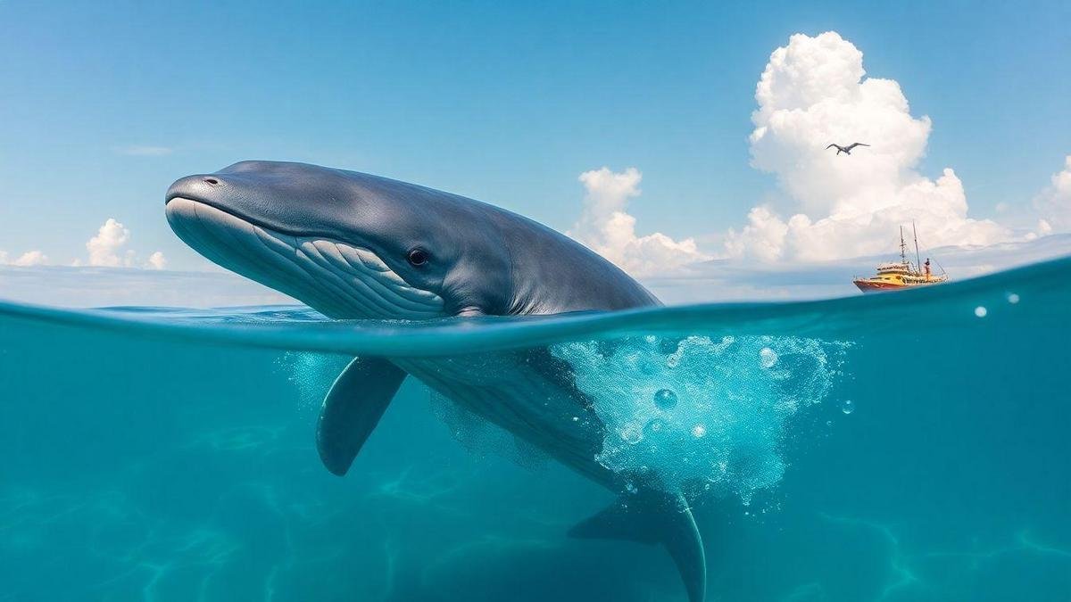 Pesquisa sobre as baleias jubarte e seus desafios Pesquisa sobre as baleias jubarte e seus desafios